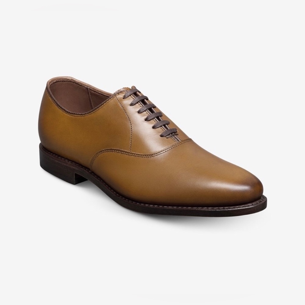 ALLEN EDMONDS CARLYLE Plain Toe Oxford Balmoral Shoes 8834 Men’s 13 D
